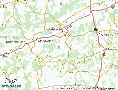 Mappa MICHELIN Unterkenading - ViaMichelin