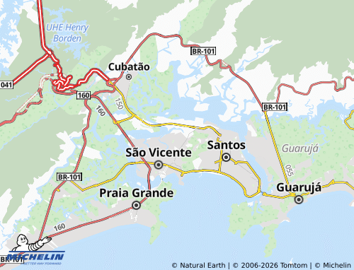 Mapa MICHELIN Bom Retiro - ViaMichelin