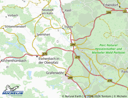 Mappa MICHELIN Grub - ViaMichelin