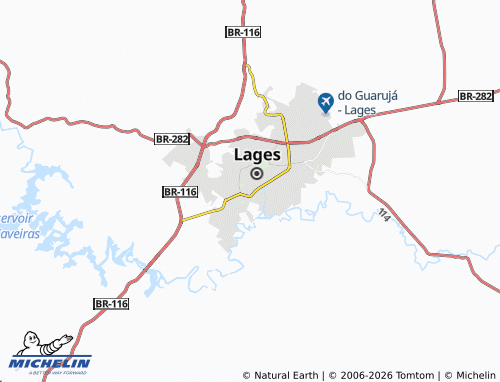Mappa MICHELIN Santa Rita - ViaMichelin