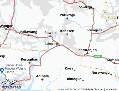 Carte MICHELIN Sampang - ViaMichelin