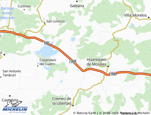 Mapa MICHELIN La Manza - ViaMichelin