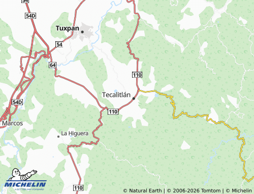 Mapa MICHELIN Acueducto - ViaMichelin