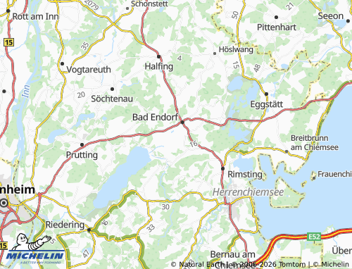 Mapa MICHELIN Kurf - ViaMichelin
