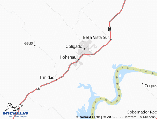 Mapa MICHELIN Hohenau - ViaMichelin