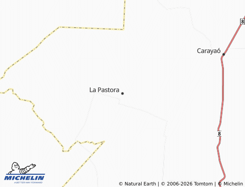 Carte MICHELIN La Pastora - ViaMichelin