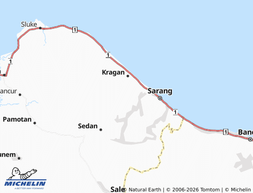 MICHELIN-Landkarte Mojokerto - ViaMichelin