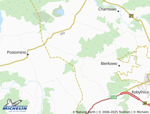 MICHELIN Krzemienica map - ViaMichelin