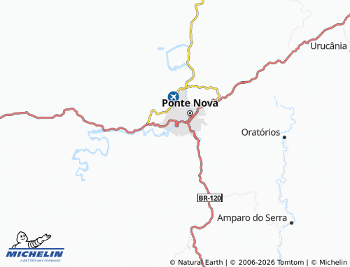 Mappa MICHELIN Nova Copacabana - ViaMichelin