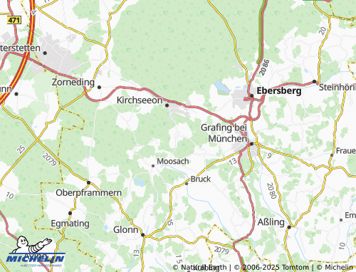 MICHELIN-Landkarte Fürmoosen - ViaMichelin