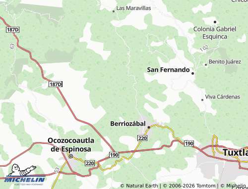 Mappa MICHELIN Vista Hermosa - ViaMichelin