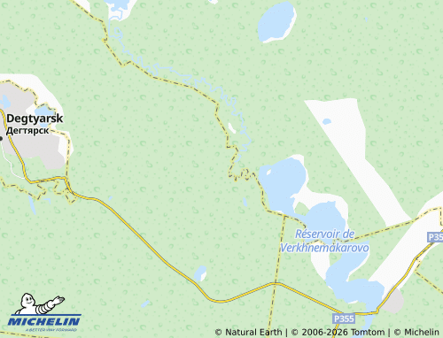 MICHELIN-Landkarte Chusovaya - ViaMichelin