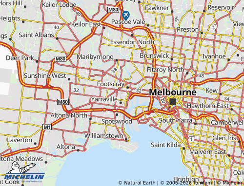 Mapa MICHELIN Seddon - ViaMichelin