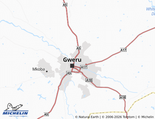 MICHELIN Athlone map - ViaMichelin