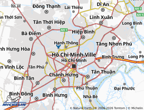 MICHELIN Bình Thạnh map - ViaMichelin