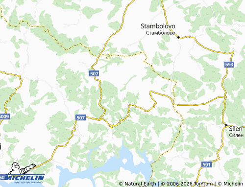 Mappa MICHELIN Bashtino - ViaMichelin
