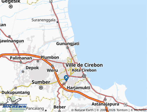 Mapa MICHELIN Pasindangan - ViaMichelin