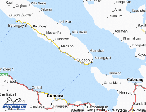MICHELIN Tagkawa map - ViaMichelin