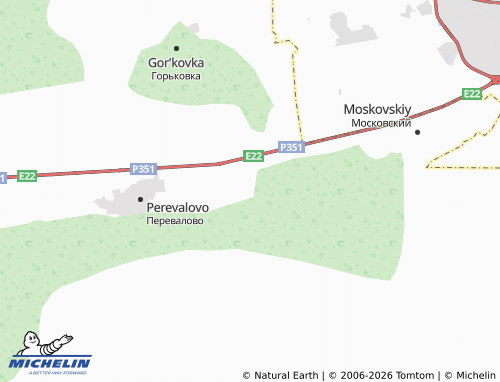 MICHELIN-Landkarte Gusevo - ViaMichelin