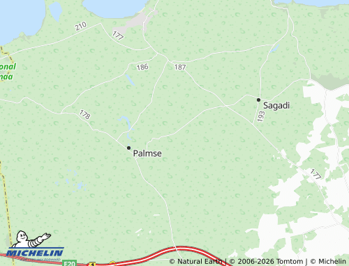 Mapa MICHELIN Metsanurga - ViaMichelin