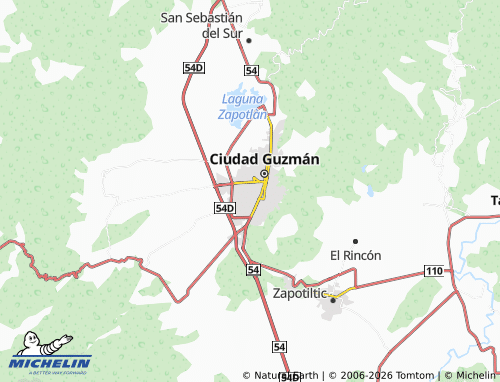 Carte MICHELIN El Bajío - ViaMichelin