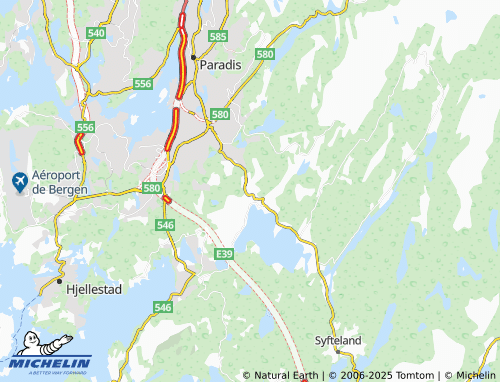 MICHELIN-Landkarte Valla - ViaMichelin
