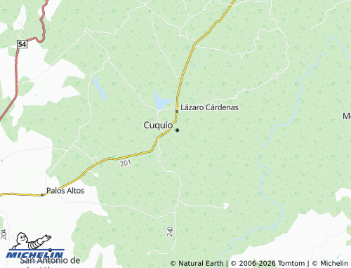 MICHELIN Las Capillitas map - ViaMichelin