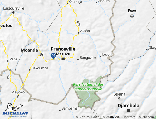 Mapa MICHELIN Djouori-Agnili - ViaMichelin