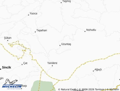 Mappa MICHELIN Uzuntaş - ViaMichelin