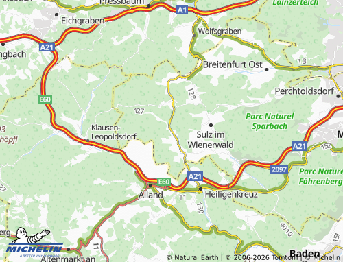 MICHELIN Buchelbach map - ViaMichelin