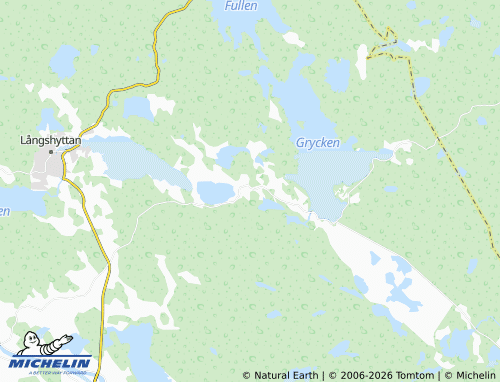 MICHELIN Rörshyttan map - ViaMichelin