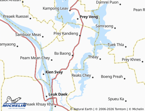 Carte MICHELIN Ba Baong - ViaMichelin