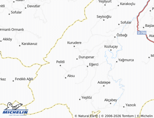 Mappa MICHELIN Durupınar - ViaMichelin