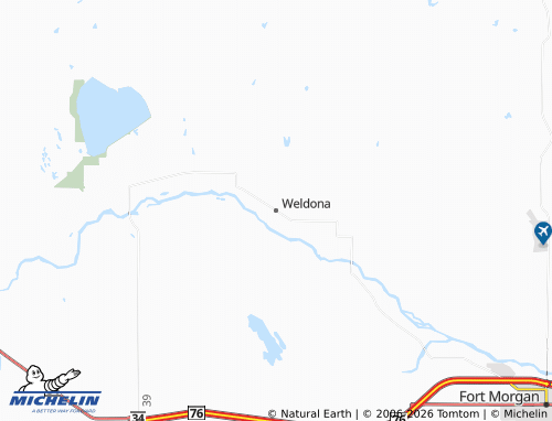 Mappa MICHELIN Weldona - ViaMichelin