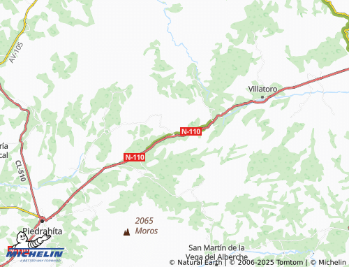MICHELIN Casas del Puerto map - ViaMichelin