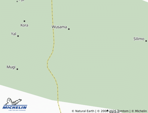 MICHELIN Mugi map - ViaMichelin