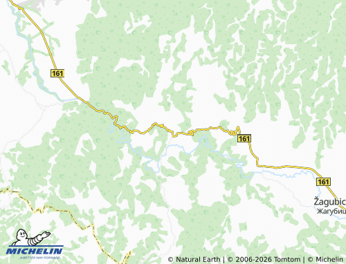 Mapa MICHELIN Krepoljin - ViaMichelin