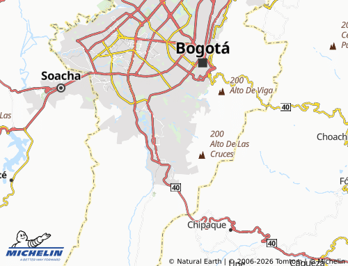 Mappa MICHELIN Arrayanes VI - ViaMichelin