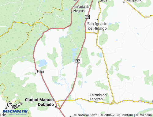 Mappa MICHELIN El Toro - ViaMichelin
