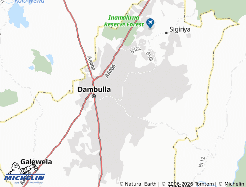 Mappa MICHELIN Yakkuragala North - ViaMichelin