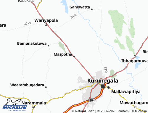 Mappa MICHELIN Maspotha - ViaMichelin