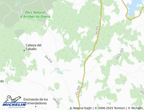 MICHELIN Villar de Samaniego map - ViaMichelin