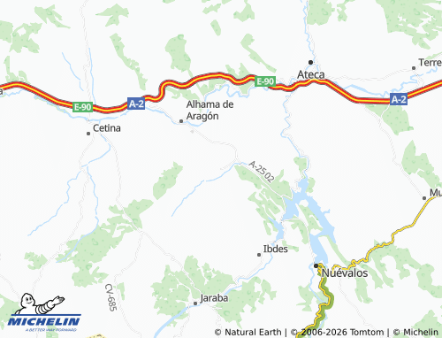 Mappa MICHELIN Godojos - ViaMichelin