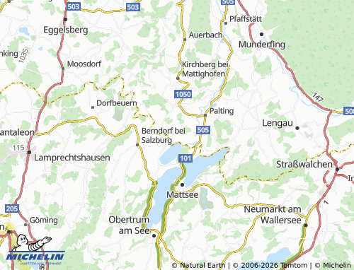 MICHELIN Rödhausen map - ViaMichelin