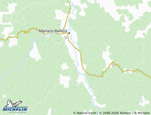 Kaart MICHELIN La Cruz - ViaMichelin