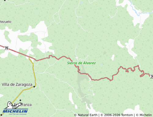 Mappa MICHELIN Los Matías - ViaMichelin
