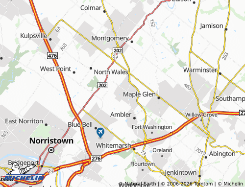 MICHELIN Spring House map - ViaMichelin