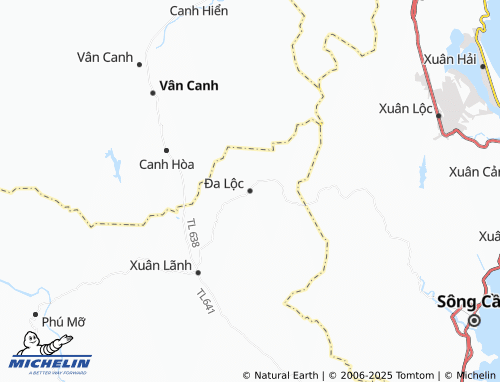 MICHELIN-Landkarte Đa Lộc - ViaMichelin