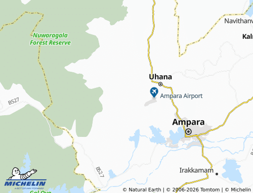 Mappa MICHELIN Mahakandiya - ViaMichelin