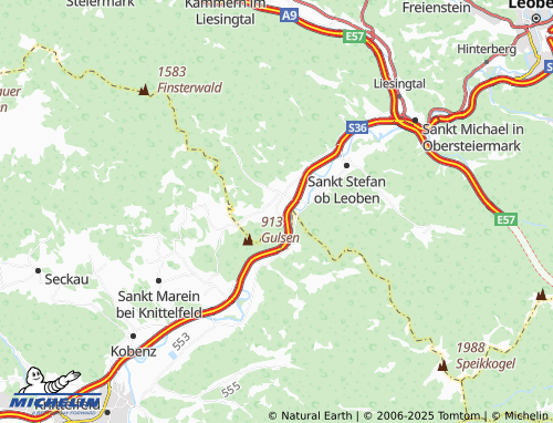Carte MICHELIN Leising - ViaMichelin